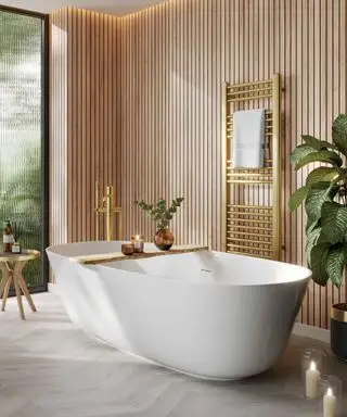 Boiserie per bagno