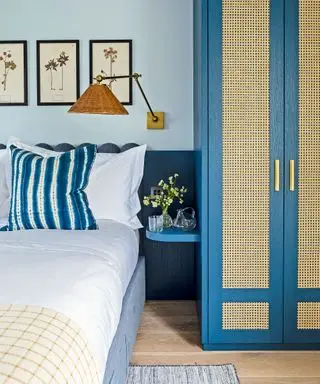 Feng Shui ložnice barvy modré ložnice