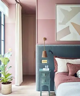Feng Shui ložnice barvy růžové ložnice