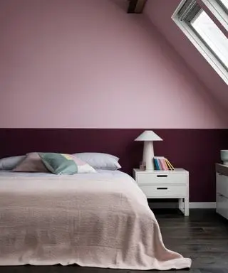 Chambre lilas
