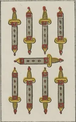 nine of swords love