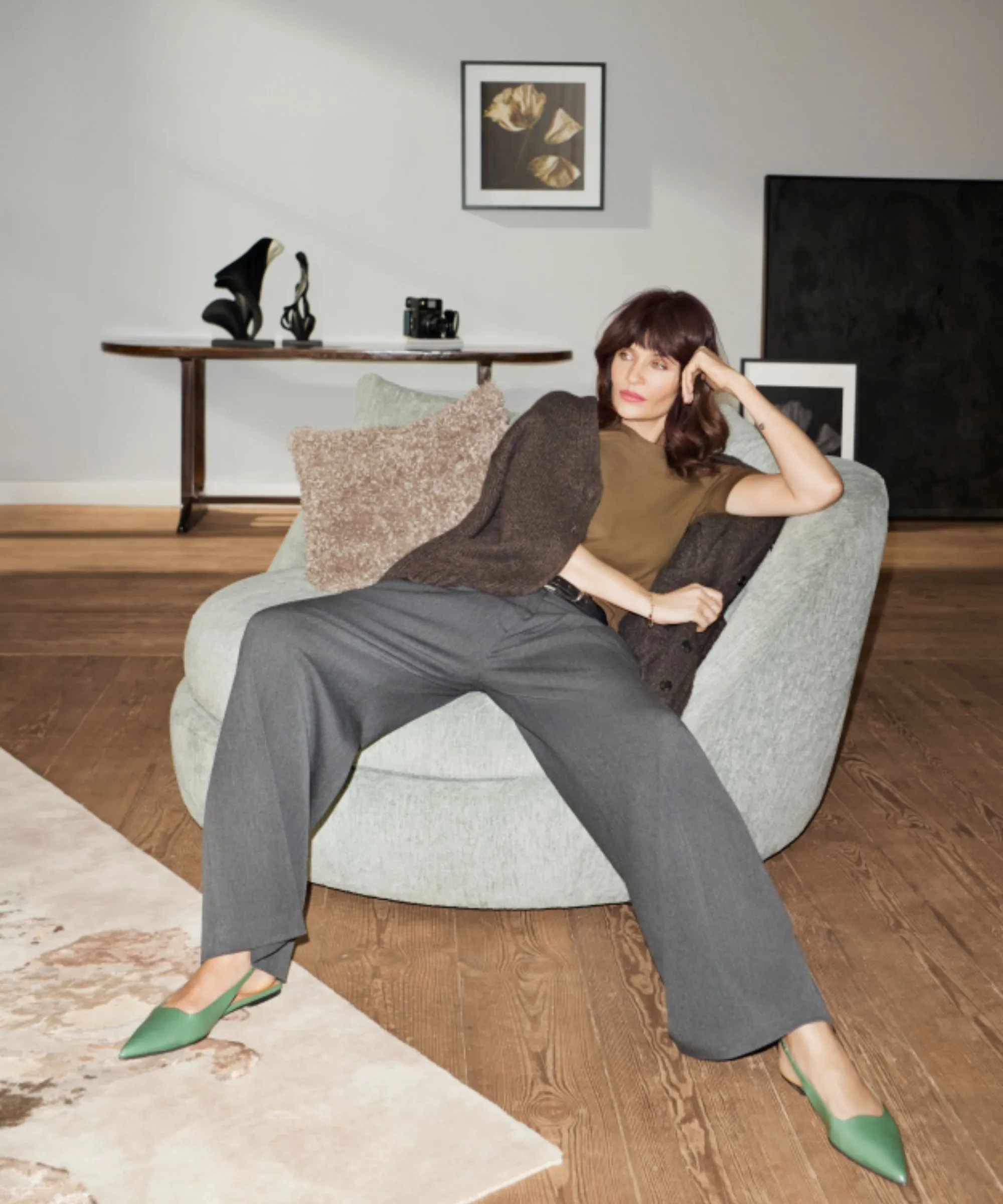 Cadeira de Helena Christensen' loading='lazy' title=