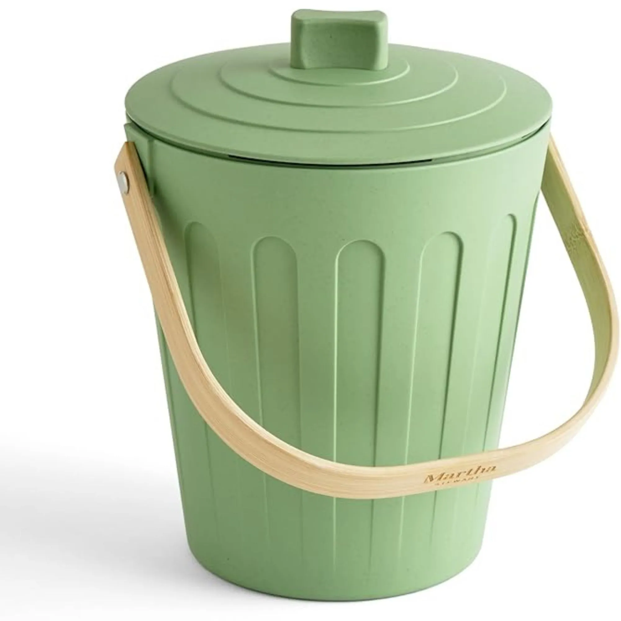 Wewnętrzny pojemnik na kompost Martha Stewart – szałwiowy zielony' loading='lazy' title=