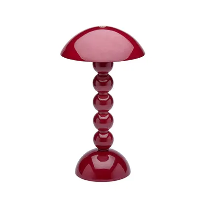 Cherry Lacquer Oppladbar spole LED -lampe' loading='lazy' title=