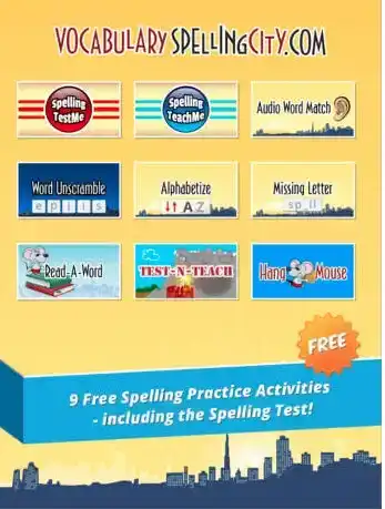 Vocabulary Spelling City