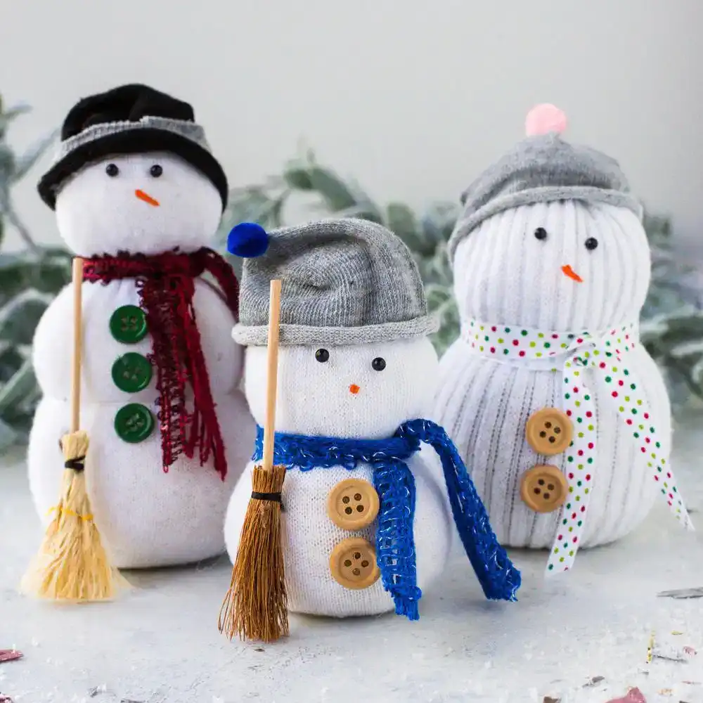 Sock Snowman