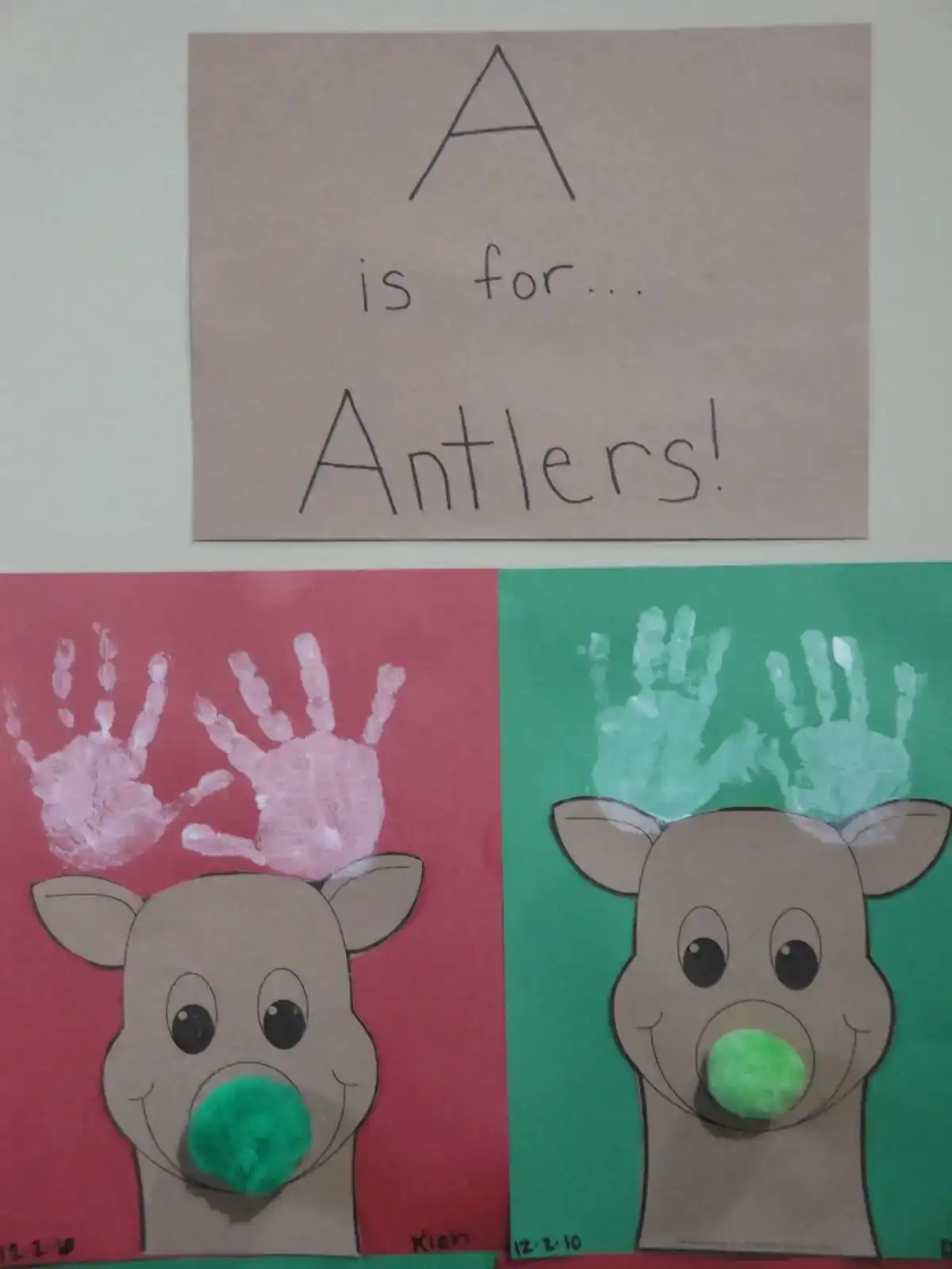 Handprint Reindeer