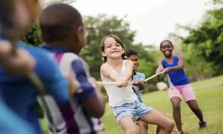field day at-home summer camp activity