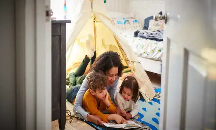 read-a-thon at-home summer camp activity