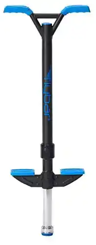 Flybar Velocity Pro Pogo Stick Medium - Ages 9 & Up, 80 to 160 Lbs (Blue)
