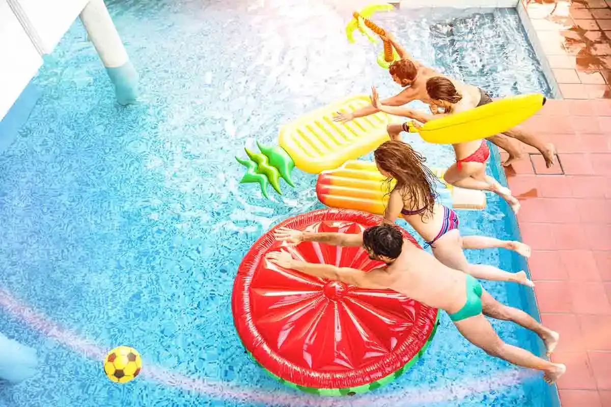 Water Obstacle Course
