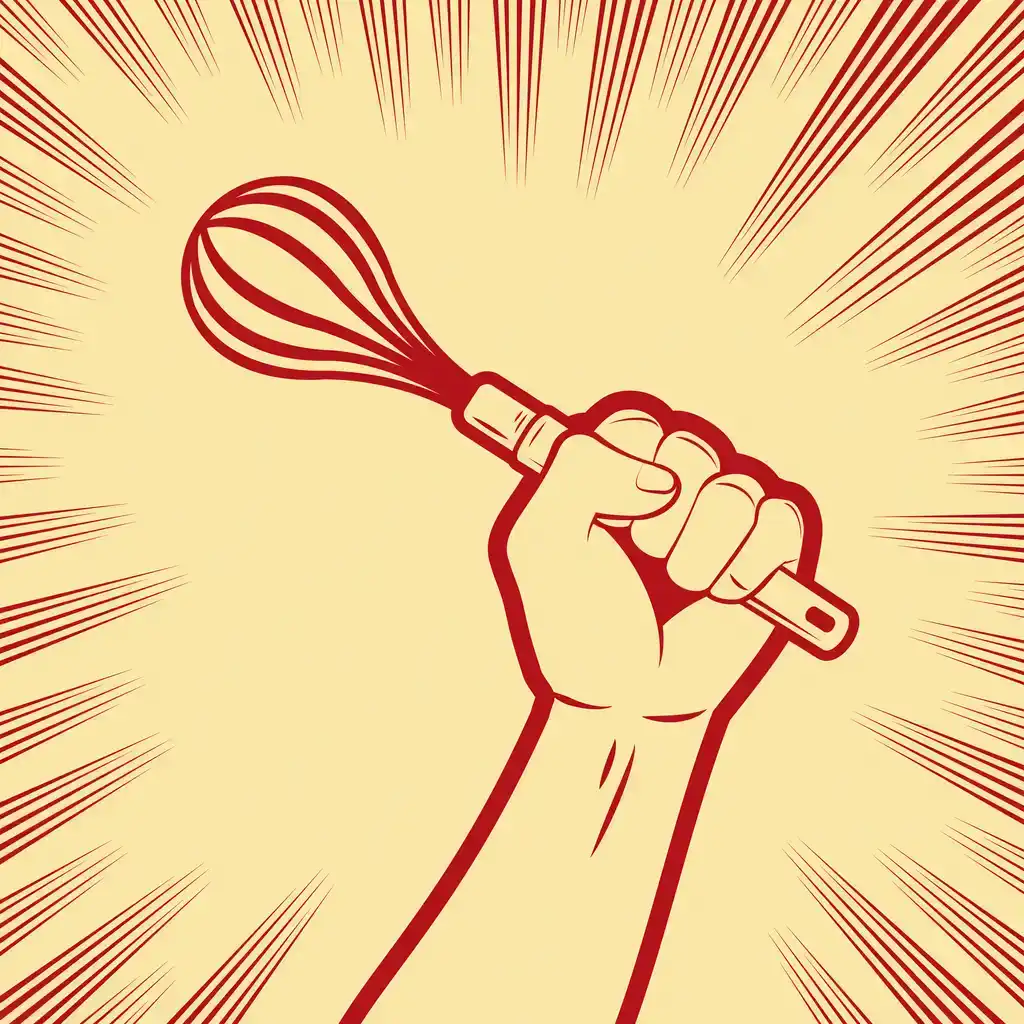 girl power fist cookie