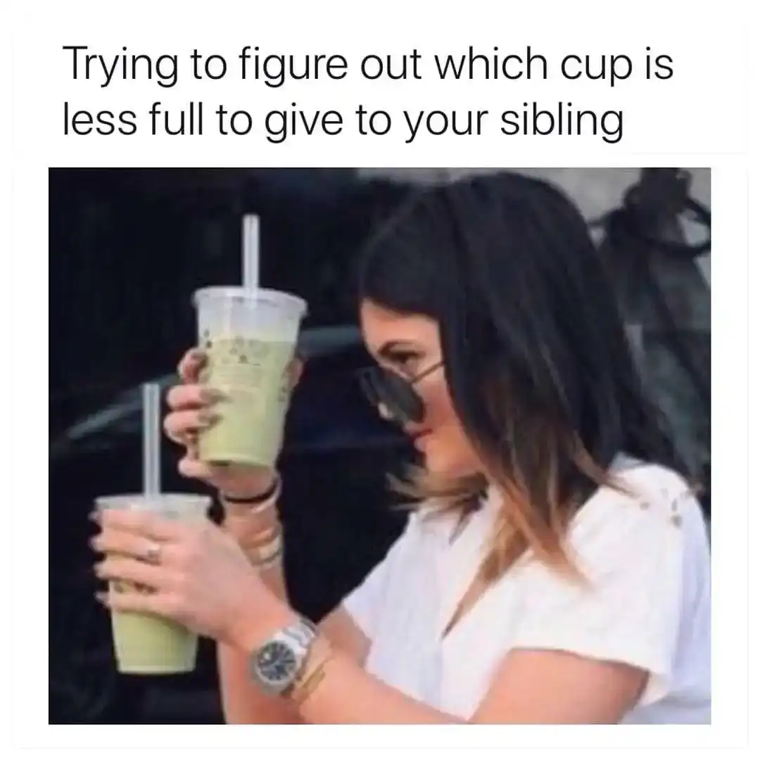 funny sibling meme