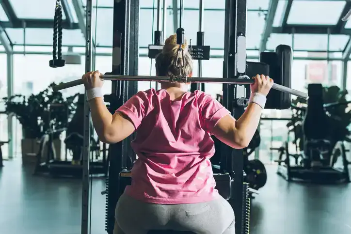 exercising while fat for health