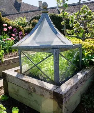 Ideas de jardín con camas elevadas con madera