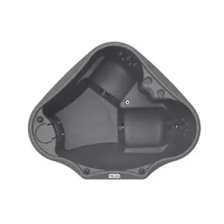 Aquarest Spas 2 - Osoba 20 - Oválna vírivka typu Plug and Play na bielom pozadí