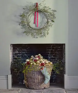 Julepis med krans
