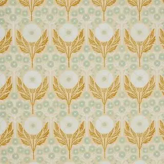 Papier peint à fleurs jaune