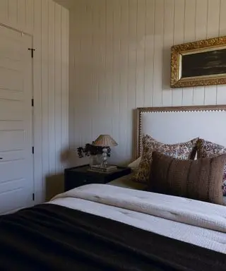 Soverom malt i Accessible Beige av Sherwin Willams