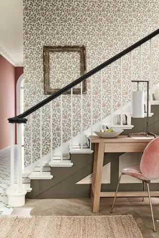 Little Greene Richmond Green tapet i Stella