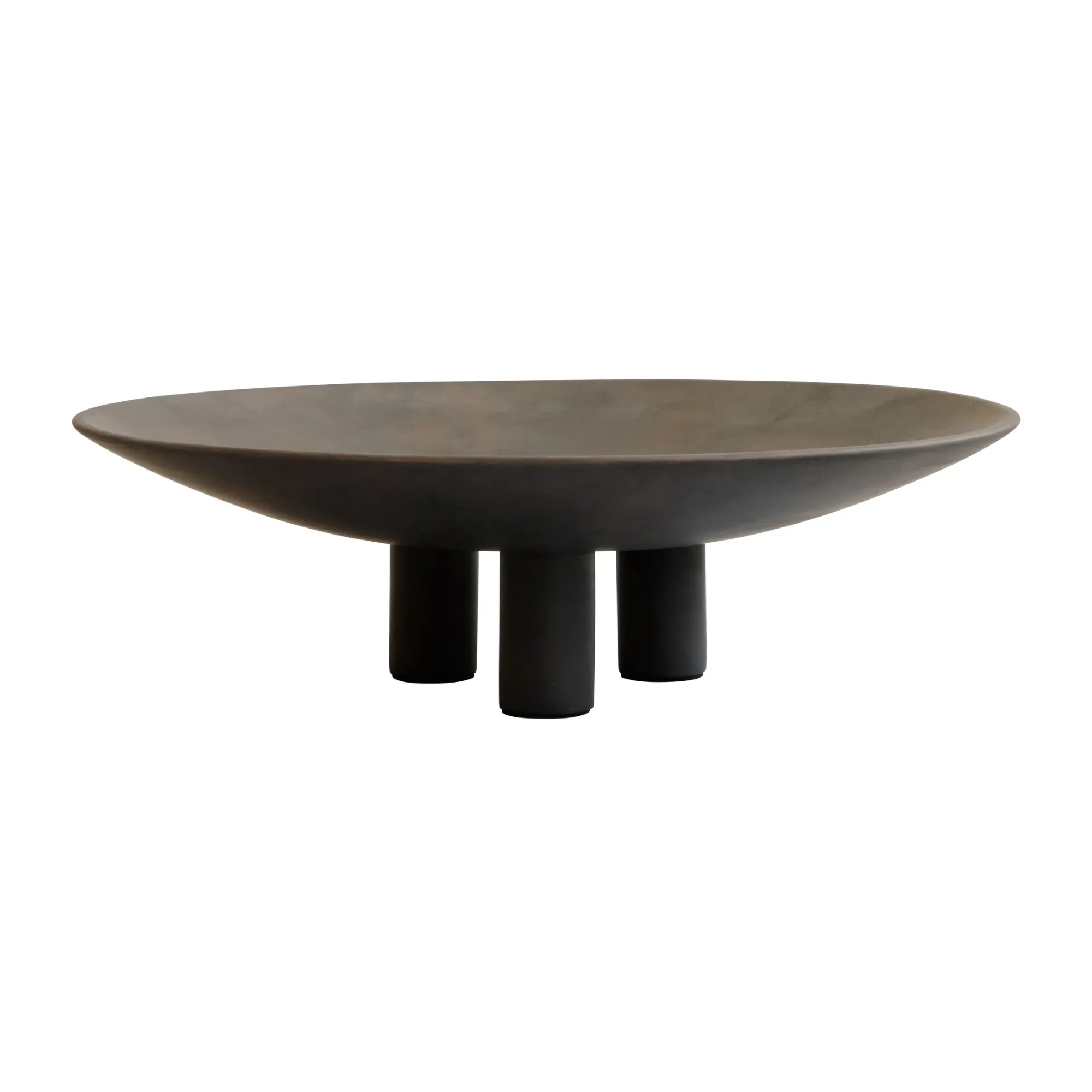 un bol sur pied brun anthracite' loading='lazy' title=