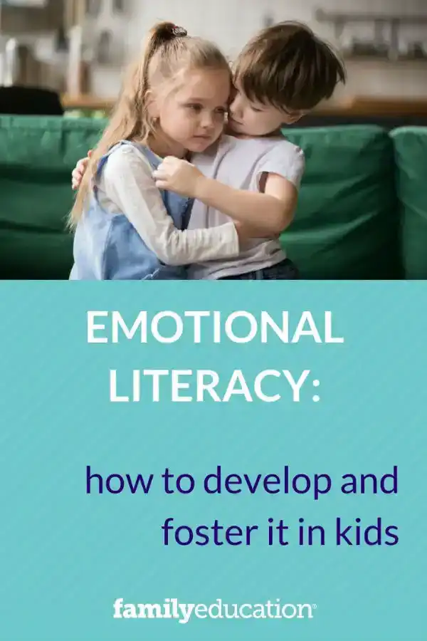 mom talking to crying daughter about emotional literacy