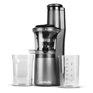 Smeg Slow Juicer sur fond blanc.