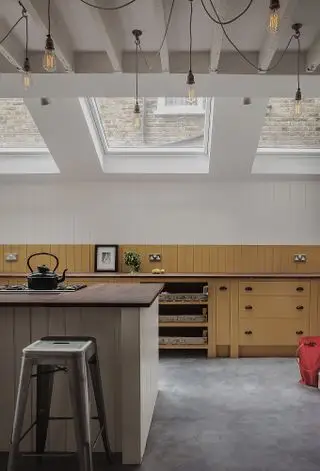 línea en diseño de interiores