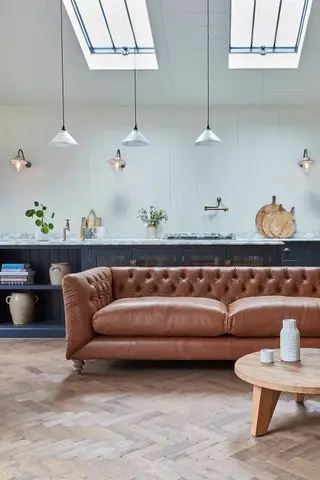 restaurer le canapé en cuir Darlings of Chelsea