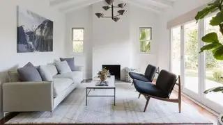 Ren hvit bungalow