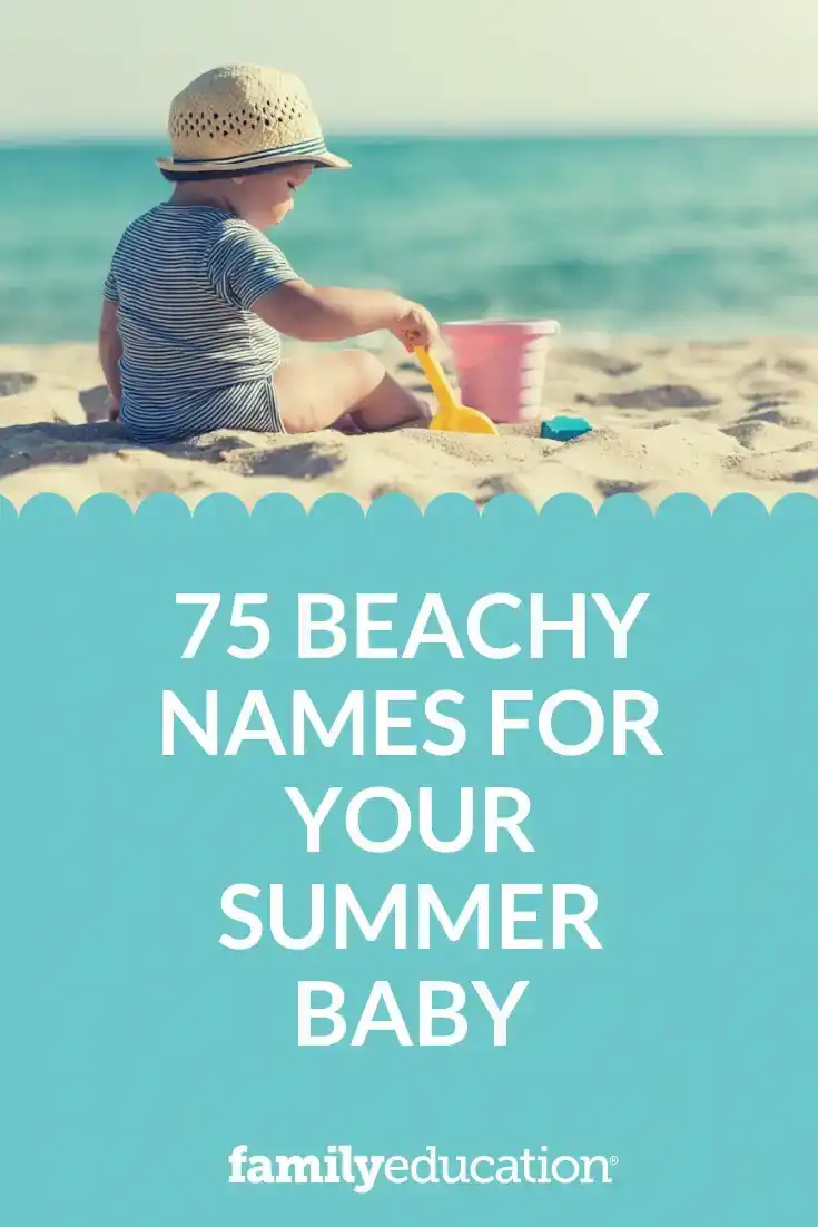 75 Beachy Names for Your Summer Baby