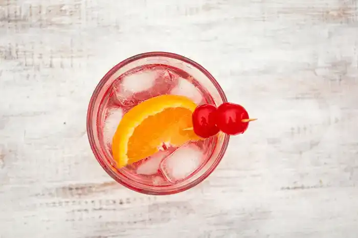 Lemon Lime Shirley Temple Mocktail