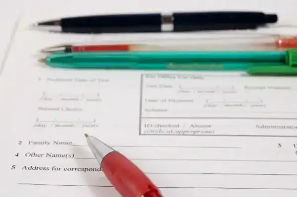 baby name change form