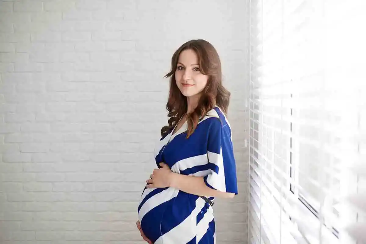Wrap Dress for Baby Shower