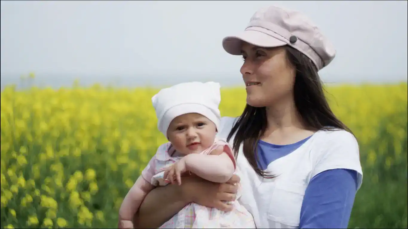Mother and baby