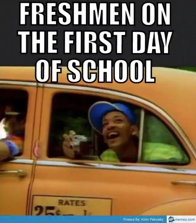 Freshman Back to School Meme