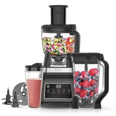 Batidora Ninja 2 en 1 con 3...