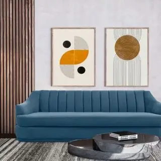 Hikeem Velvet Sofa