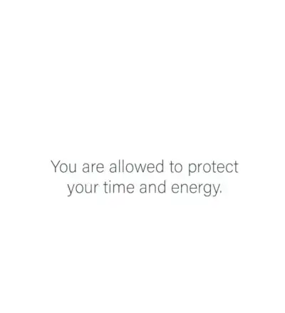 Protect Your Energy