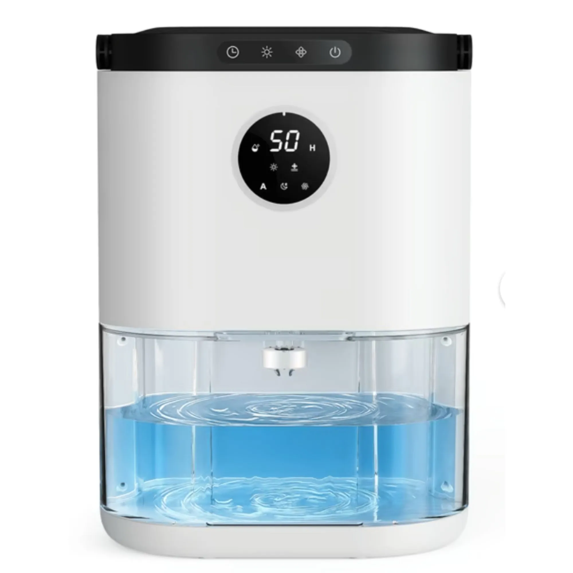 Alrocket desumidificador de 5 litros com temporizador 4500 pés cúbicos, degelo automático, ultra silencioso para casa, sala grande, banheiro, garagem, rv' loading='lazy' title=