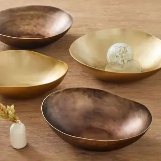Collezione decorativa in metallo organico