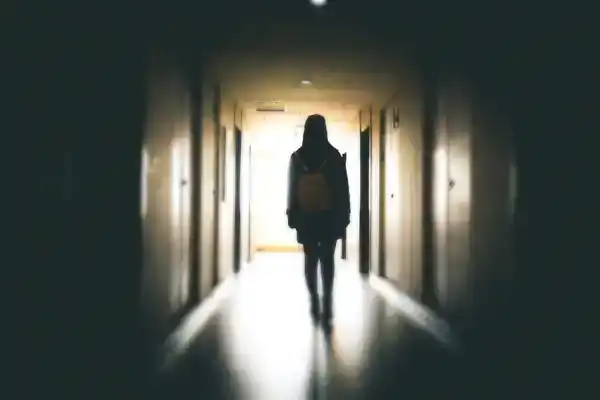 teen girl have anxiety about college