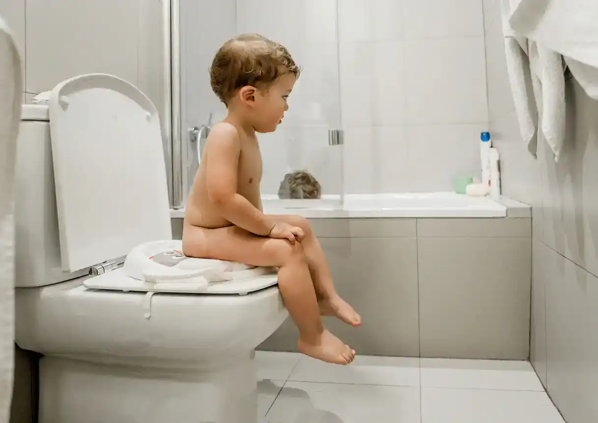 mother potty training son