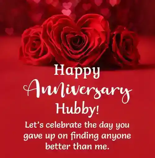 funny anniversary wishes for husband