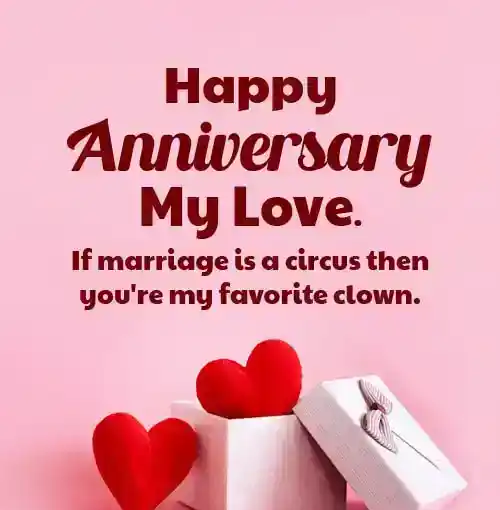 funny wedding anniversary wishes