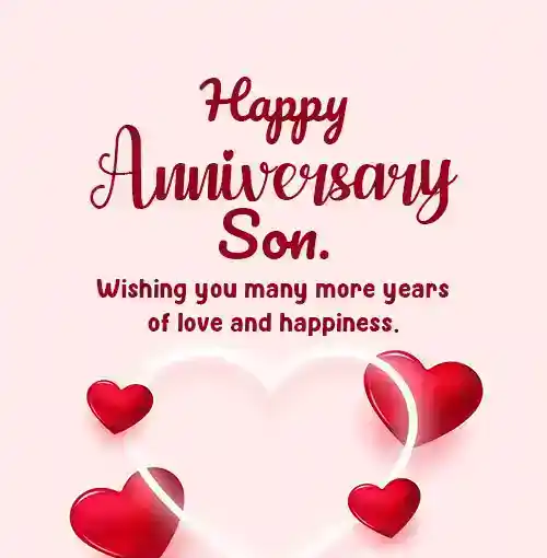 Anniversary Message for Son