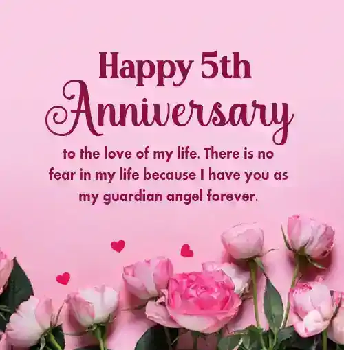 5th wedding anniversary wishes for husband