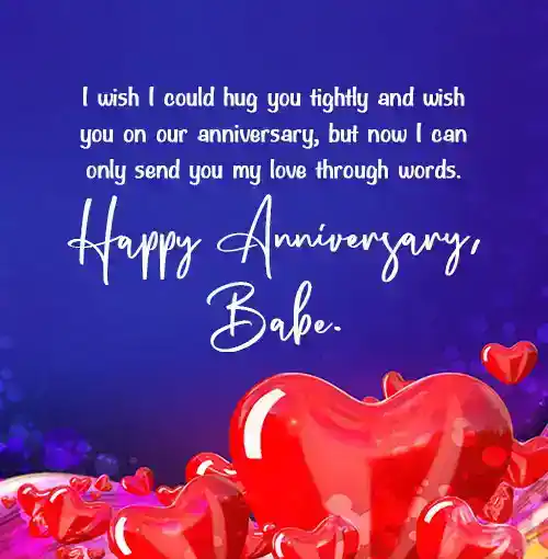 Anniversary Wishes for Husband Long Distance