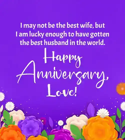 Heart Touching Anniversary Wishes for Husband