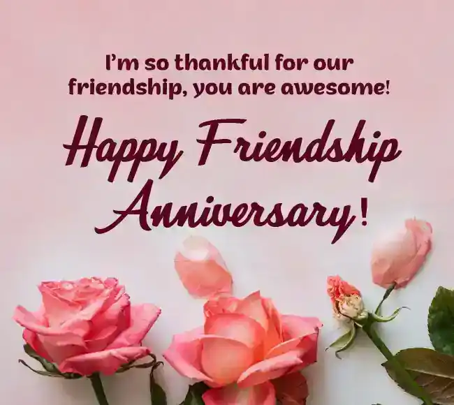 Friendship Anniversary Messages